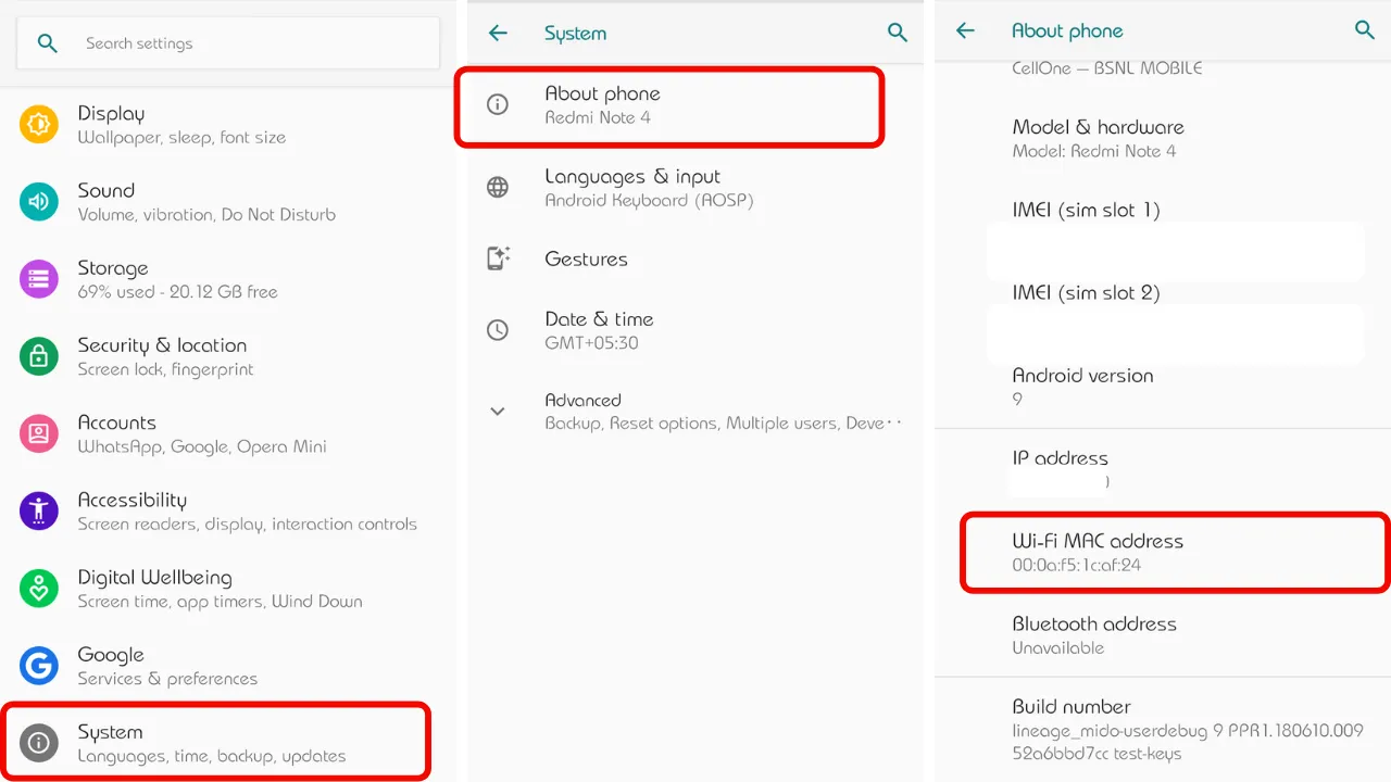 Hướng dẫn thay đổi địa chỉ MAC trên thiết bị Android